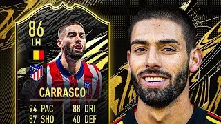 ATLETICO ON FIRE! 🔥 86 INFORM CARRASCO PLAYER REVIEW! - FIFA 21 Ultimate Team