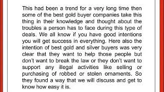 Gold and Silver Buyer in Noida