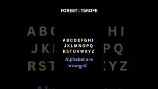 Alphabet Reasoning Tricks #mathspuzzles #logicalreasoning #alphabetseries #alphabetreasoning