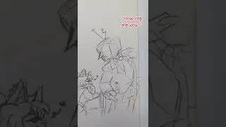 my contribution to the deltarune chapter 3 fandom (oc x canon)