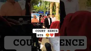 ttm sayali arjun court sence bts 🥰❤️ #shorts #ytshorts