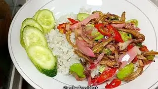 sambel teri bumbu iris