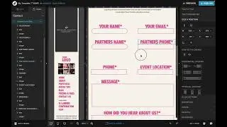 Contact & Confirmation Pages
