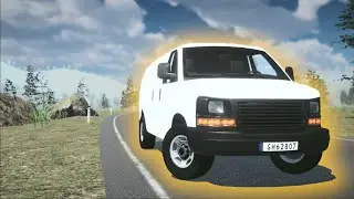 A Short Drive in My Open World Van Driving Game