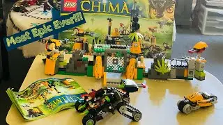 Epic Lego Kid: Building Lavertus&rsquo; Outland Base!!! #LEGO #Chima #kidcreator 