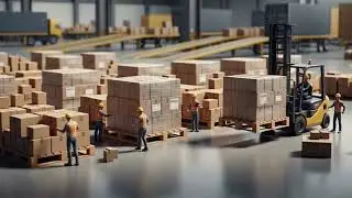 Tiny Workers Running a Massive Warehouse