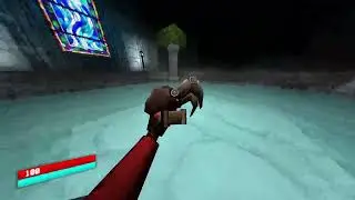 Ultrakill V2 act 1 nothing% (no arms, no weapons, no slam, no movement)