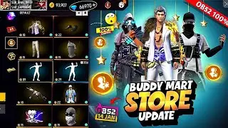 Buddy Mart Store Update 🤯 | Next Buddy Mart Update Free Fire 😍 | OB53 Buddy Mart Store Update 2026 🔥