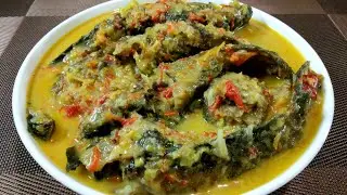 PECAK LELE !!! resep masak ikan lele kuah santan, gurih dan segar