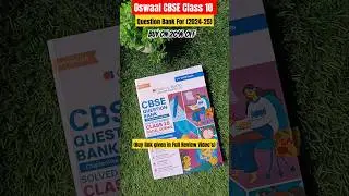 Oswaal Question Bank Class 10 Social Science 2024-25 | Oswaal Question Bank Review 2024-25