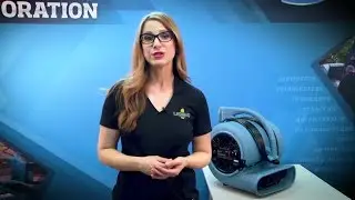 Dri Eaz F351 Sahara Pro X3 TurboDryer 3 Speed Floor Dryer