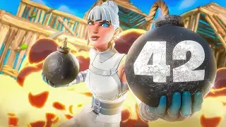 42 kill win solo squads