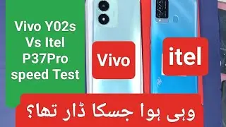 Vivo Y02s  vs Itel P37 Pro/ vision 2+ speed Test  ||  itel  vs  vivo