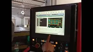 CNC AMADA AE2510NT Parametering & Program Setting.