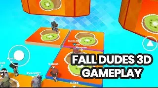 Fall Dudes 3D Gameplay - Fall Guys Like Game for Android, Try This One!