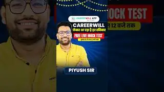 Careerwill Test Series ⭐️⭐️⭐️⭐️ Every Sunday on Careerwill App #ssc #cgl
