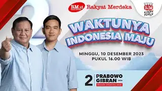 🔴 [ LIVE ] Waktunya Indonesia Maju, Konsolidasi Pemenangan Prabowo - Gibran
