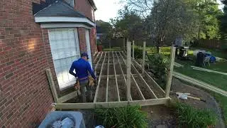 Old Wood Deck Removal and install
