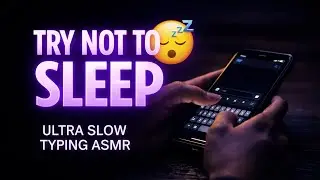 Soothing Mobile Typing ASMR for Deep Sleep 😴 (No Talking, iPhone Sounds)🎧💤