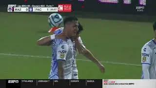 Gol de Kevin &Aacute;lvarez | Mazatl&aacute;n 0-1 Pachuca | Liga BBVA MX - Clausura 2023 - Jornada 7