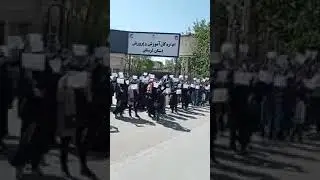 Teachers of Lorestan province in Khorramabad held a protest rally