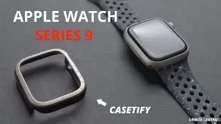 APPLE WATCH 9 41mm with CASETIFY CASE