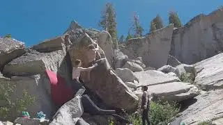 Song for Our Grandfathers v6 FA; Cascade Canyon, Lake Tahoe