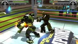 [Real Steel Champions]Onix VS sparring bot region 3