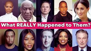 The Most Disliked Celebrities Of 2025 | Then and Now