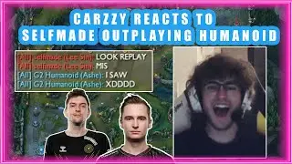 VIT Carzzy Reacts to FNC HUMANOID Being OUTPLAYED by SELFMADE 👀