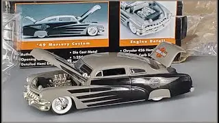 Davidson 1949 Mercury Street Rod die-cast coin bank (Harley #97544-00V), NIB:
