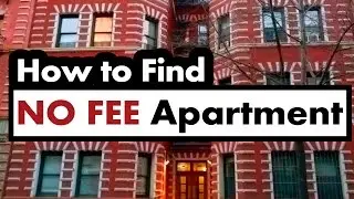 How To Find a NO FEE Apartment in New York City