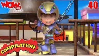Kartun Anak Anak | Vir: The Robot Boy | KartunTv | Kompilasi 40 | WowKidz Indonesia