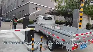 Smarter Traffic Management System  #ZhanJiang #LicensePlateRecognition   #AutomaticBoomBarrier