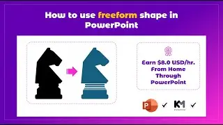 Fresher PowerPoint: How to use freeform shape in PowerPoint