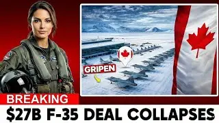 Canada&rsquo;s $27B F-35 Deal CRUMBLES as Gripen DOMINATES the Arctic.