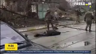 видео о том, как в Буче готовили к кино съёмочную площадку?