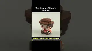 Toy Story Woody M61 Mini Blocks Preview #lego #brick #miniblock #nanoblock #block