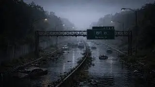Submerged Route Urbex | Dark Atmospheric Ambient Music from a Flooded Highway