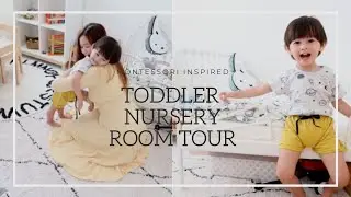 Baby Toddler Montessori Nursery Room Tour - Before & After