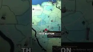 Hoi4 Supply 101 - Railways #hoi4 #heartsofiron4 #guide #shorts