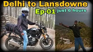 New Ride begins | Delhi to Lansdowne | EP-01 | Triumph Speed 400 | Weekend Getaway | Bike Ride |