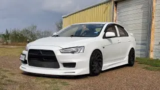 Lancer Evo Font Bumper Install Duraflex - How To Fix Plastic eBay Sideskirt & Install