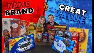 FOOD TASTE TEST: Name Brand VS Great Value