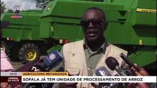 Reportagem Stv: Agência do Zambeze aloca, unidade de descasque e processamento de arroz