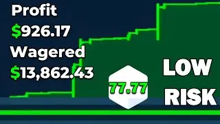 BEST LOW RISK PROFIT DICE STRATEGY ON STAKE! (5000+ BETS)