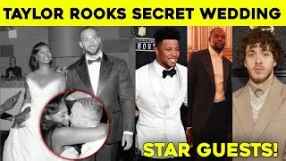 Taylor Rooks&rsquo; Secret NYC Wedding SHOCKS NBA & NFL Stars | Jack Harlow, Saquon Barkley, KD!