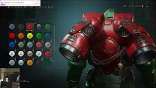 Drummer plays SPACE MARINE 2! The Emporer Protects! Grinding a few classes and customizing!