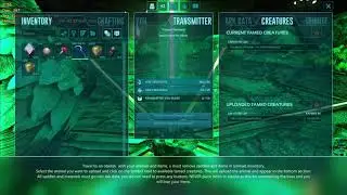 How to upload creatures and items on Ark