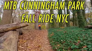 Cunningham Park  New York Fall MTB RIDE